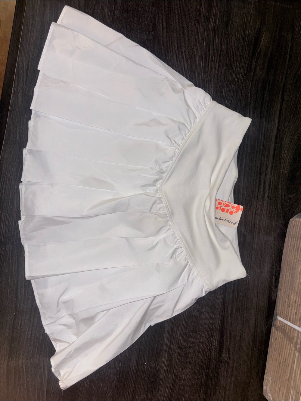 Free people NWT White Pleated Women's Skirt - Classic A-Line